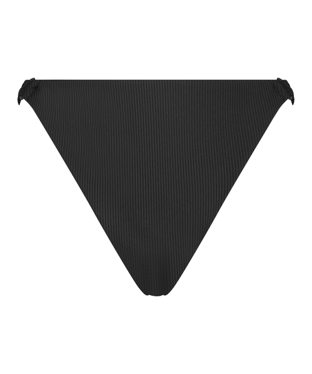 Braguita de bikini Nero Rib, Negro