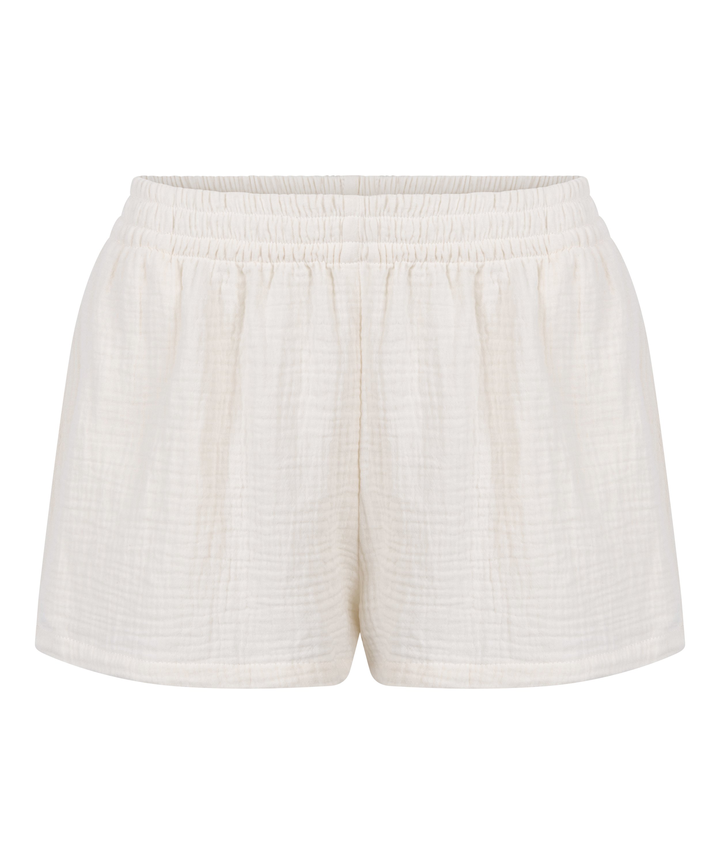 Short de muselina, Blanco, main