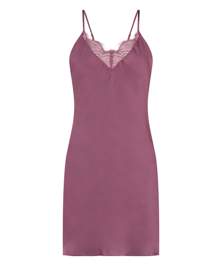 Vestido lancero Satin, Morado