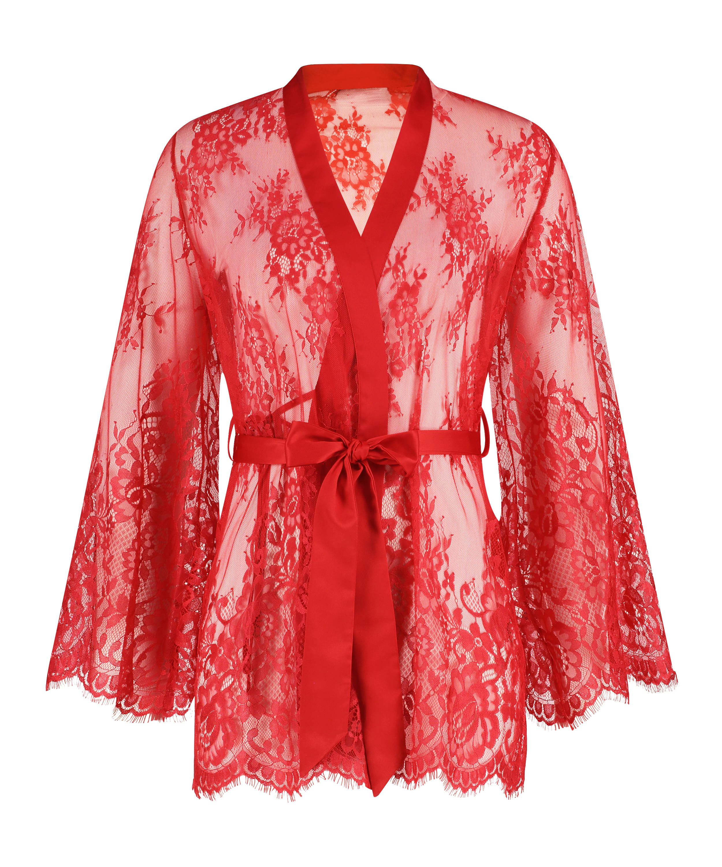 Kimono Lace Isabelle, Rojo, main