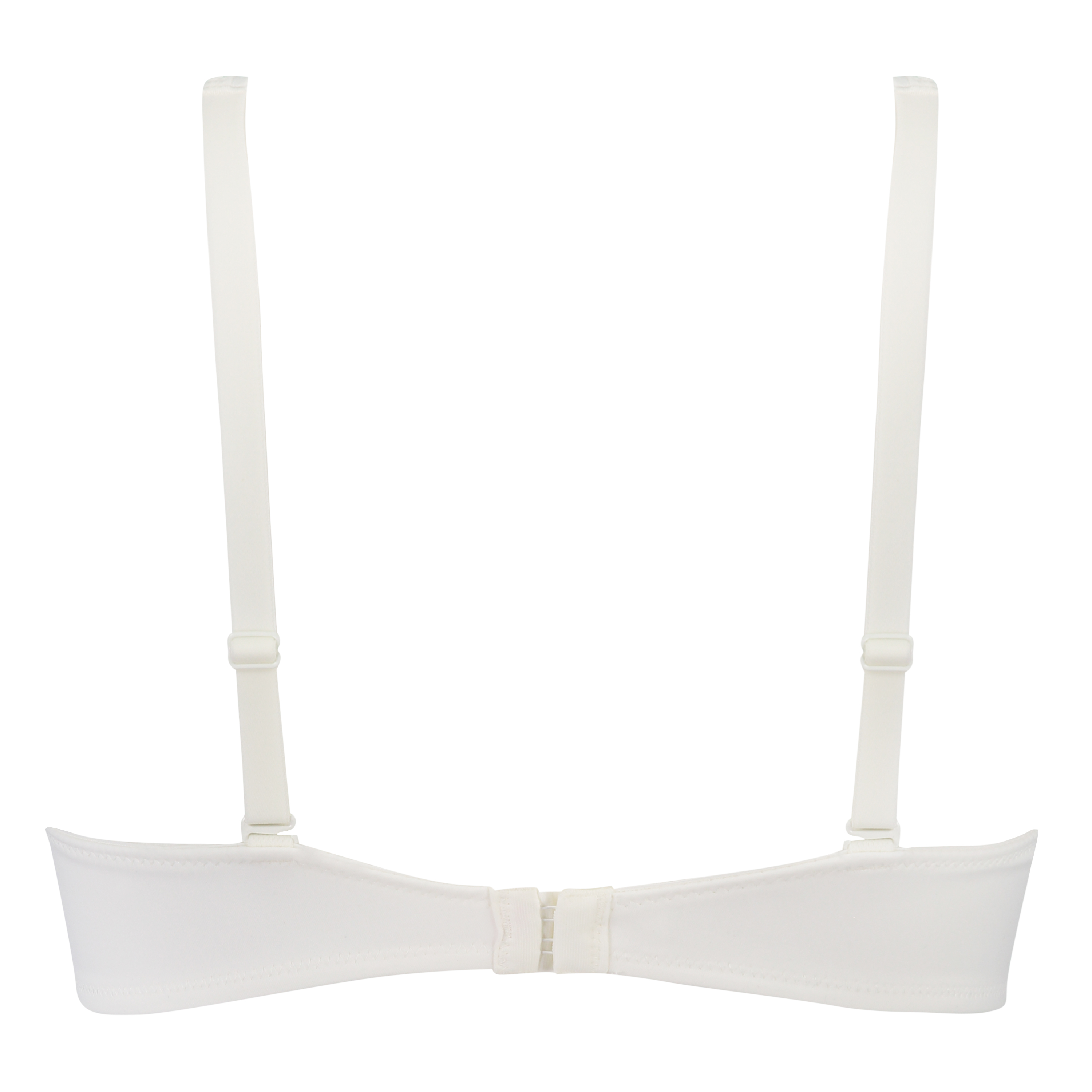 Sujetador de aros no preformado Satin Fleece, Blanco, main