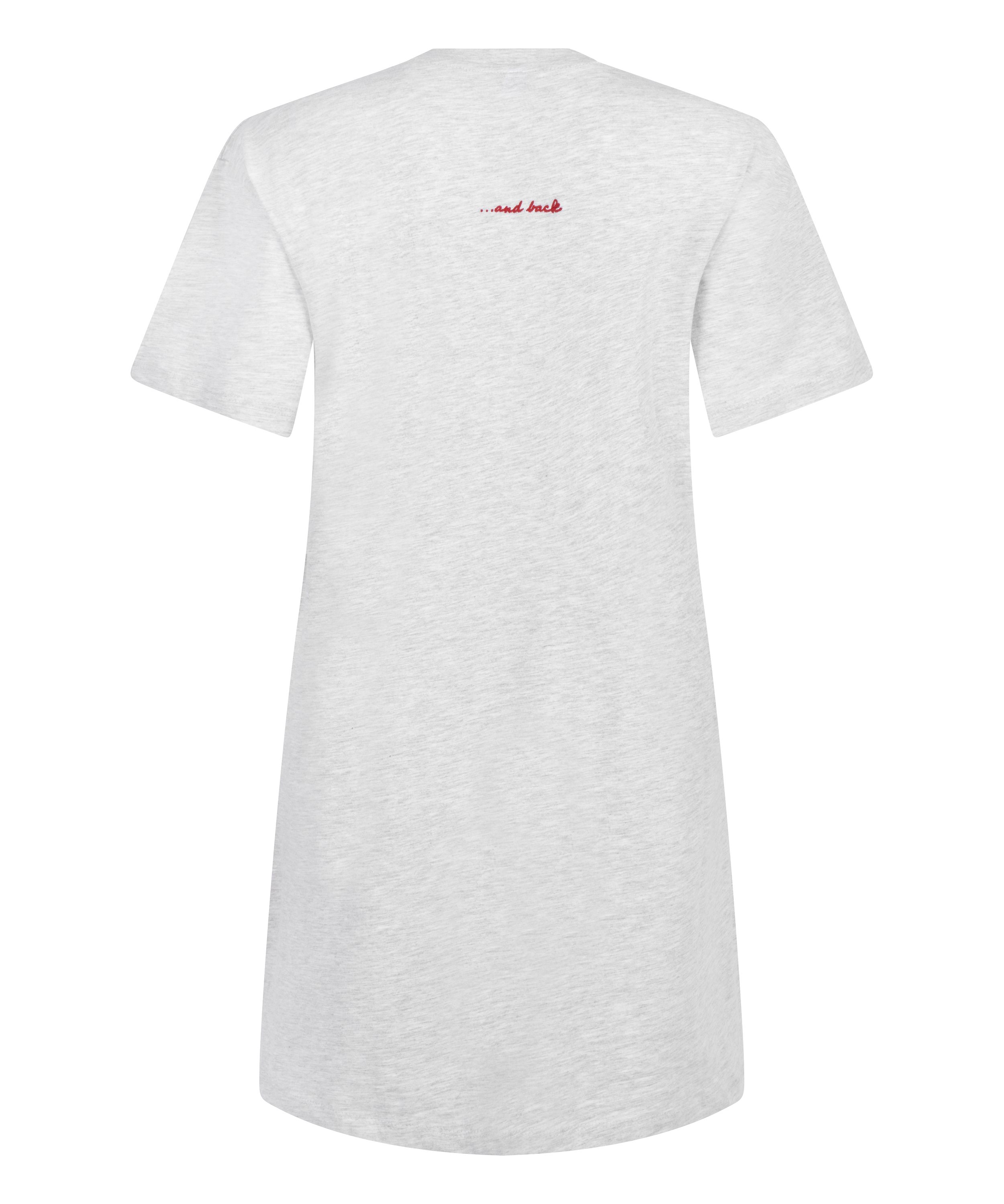 Camis&oacute;n de escote redondo, Gris, main