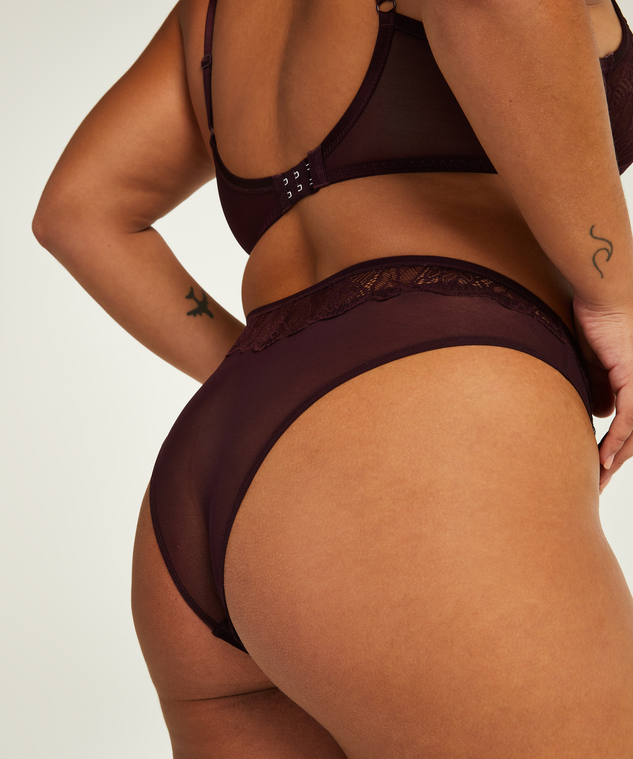 Brasileña de tiro alto Mel I AM Danielle, Morado, main