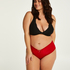 Brasileña en forma de V Vixon Curvy, Rojo