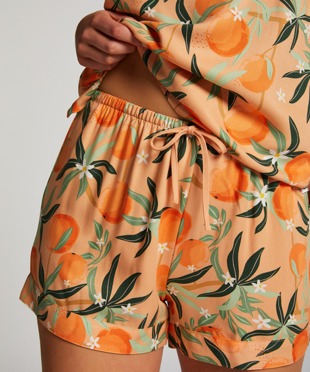 Pantalón corto de pijama, Rosa