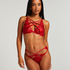 Sujetador sin aros y sin relleno Chayna, Rojo