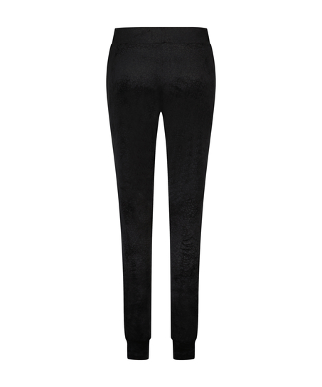 Pantalones de deporte Velours, Negro