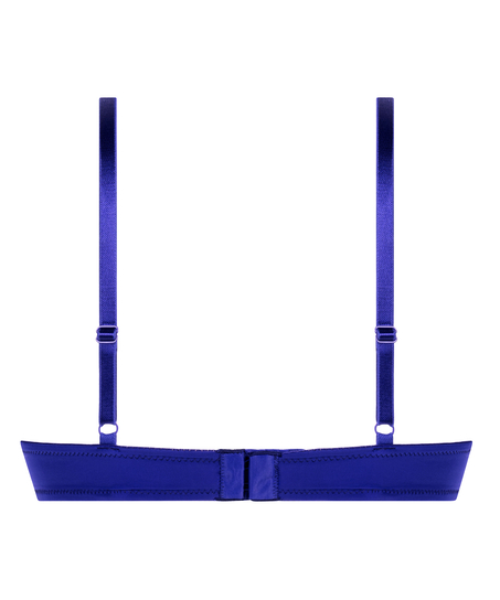Sujetador con aros preformado Plunge, Azul