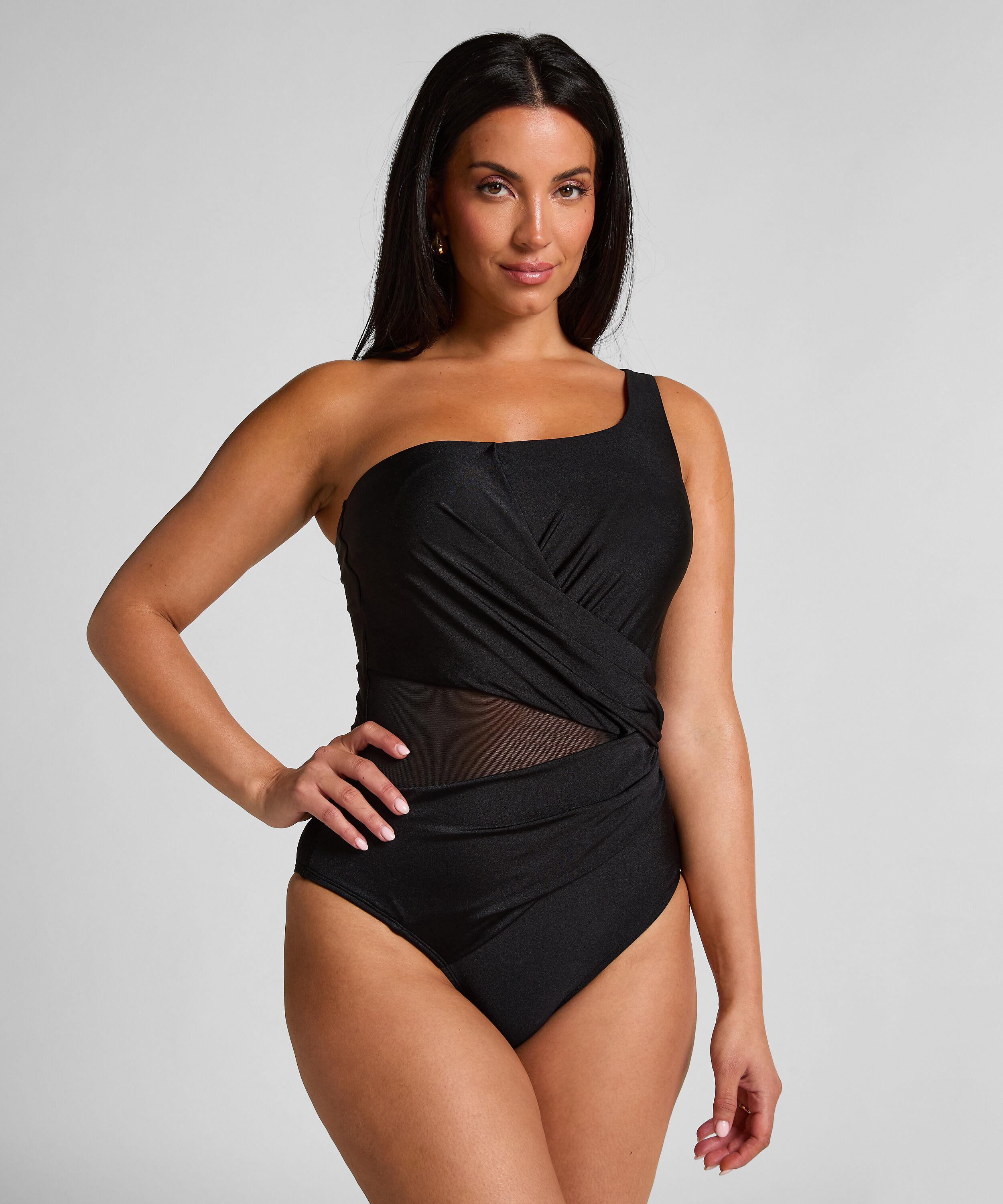 Bañador Shaping Shell Mesh, Negro Bañador Shaping Shell Mesh, Negro