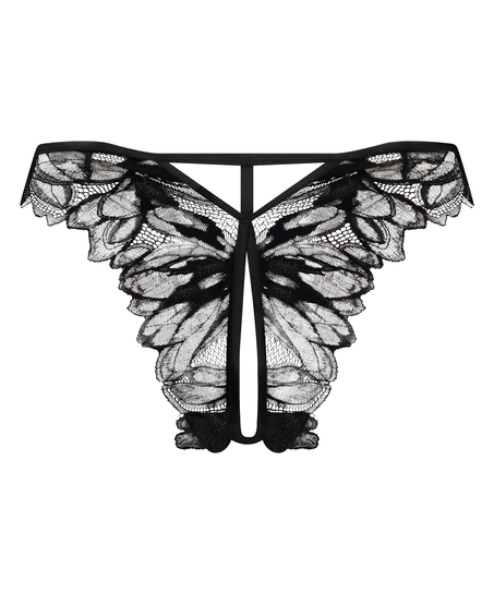 Brasileña abierto en la entrepierna Cierra, Negro