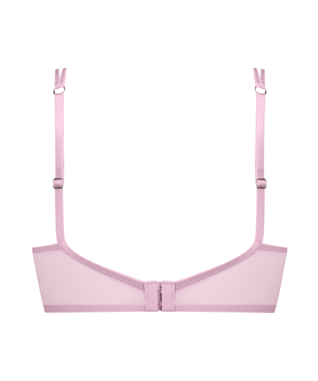 Sujetador longline push-up con aros preformado Lidia, Rosa