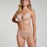 Superslip midi algod&oacute;n, Beige