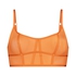 Bralette longline Sexi Mesh, Naranja