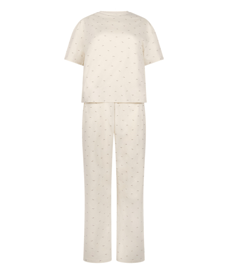 Conjunto de pijama, Blanco