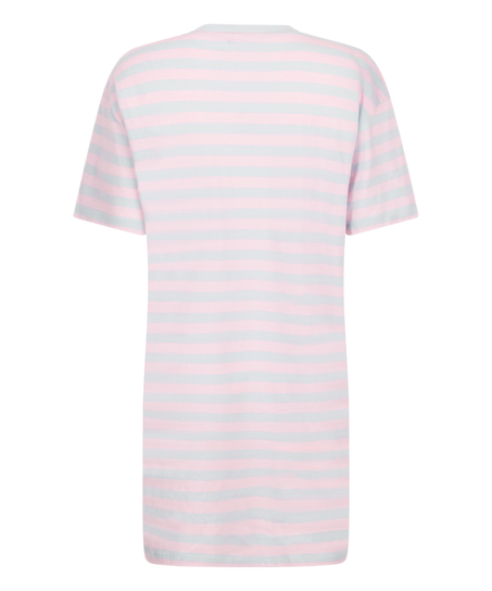 Camis&oacute;n de cuello redondo, Azul