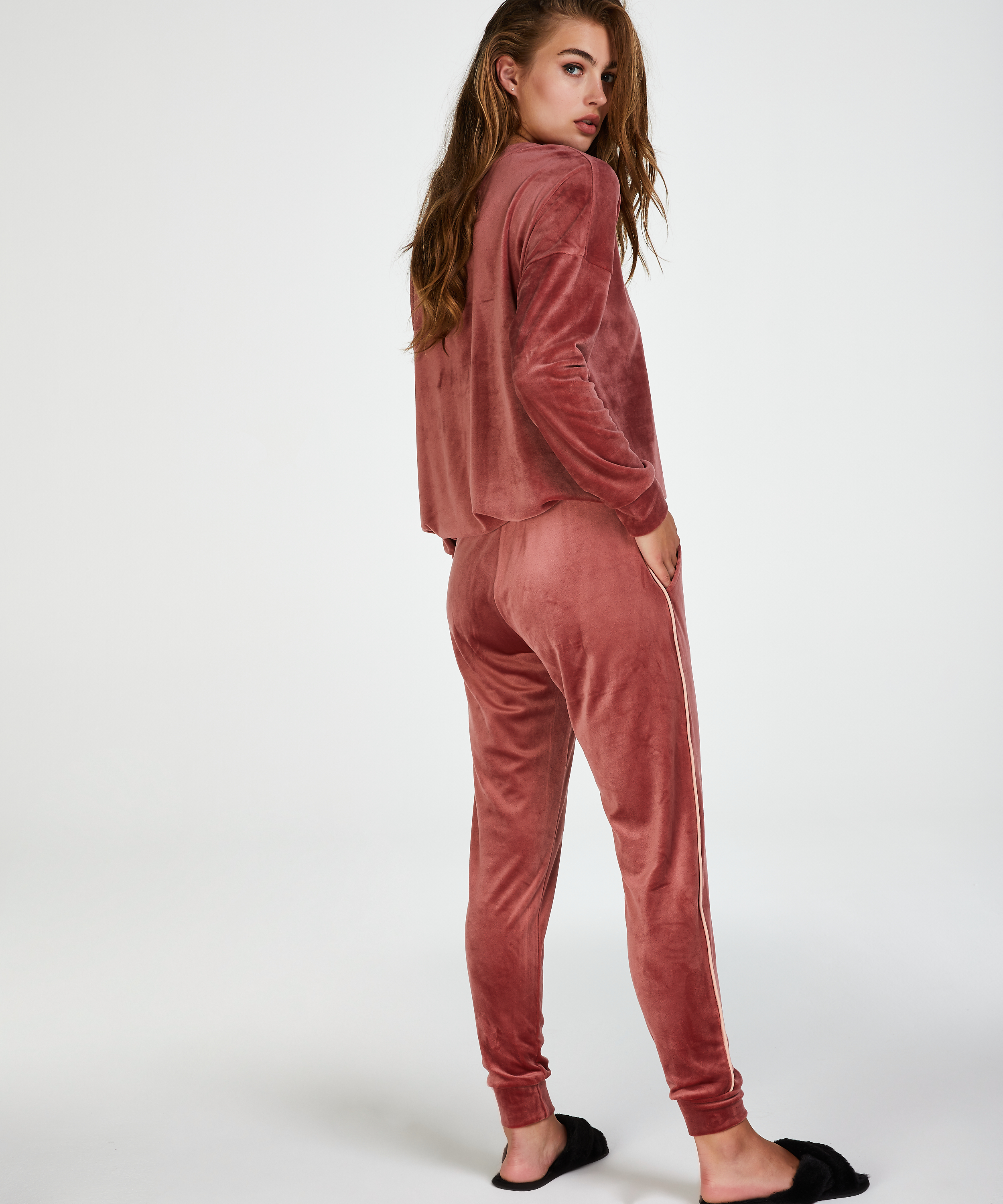 Pantal&oacute;n Velours, Rosa, main