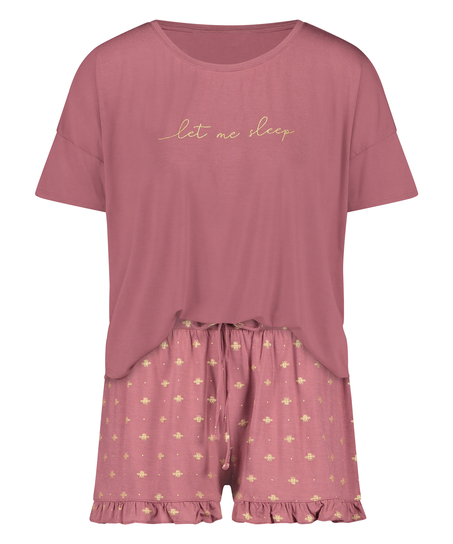 Conjunto de pijama, Rosa