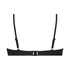 Top de bikini de aros no preformado Sicily, Negro