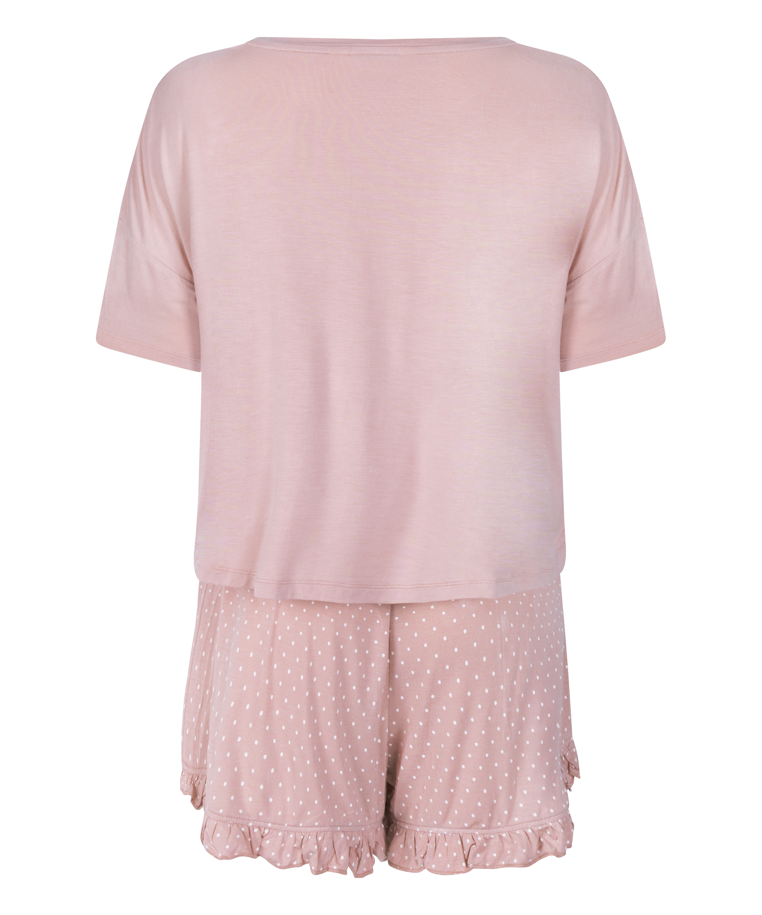 Conjunto de pijama en punto, Rosa, main