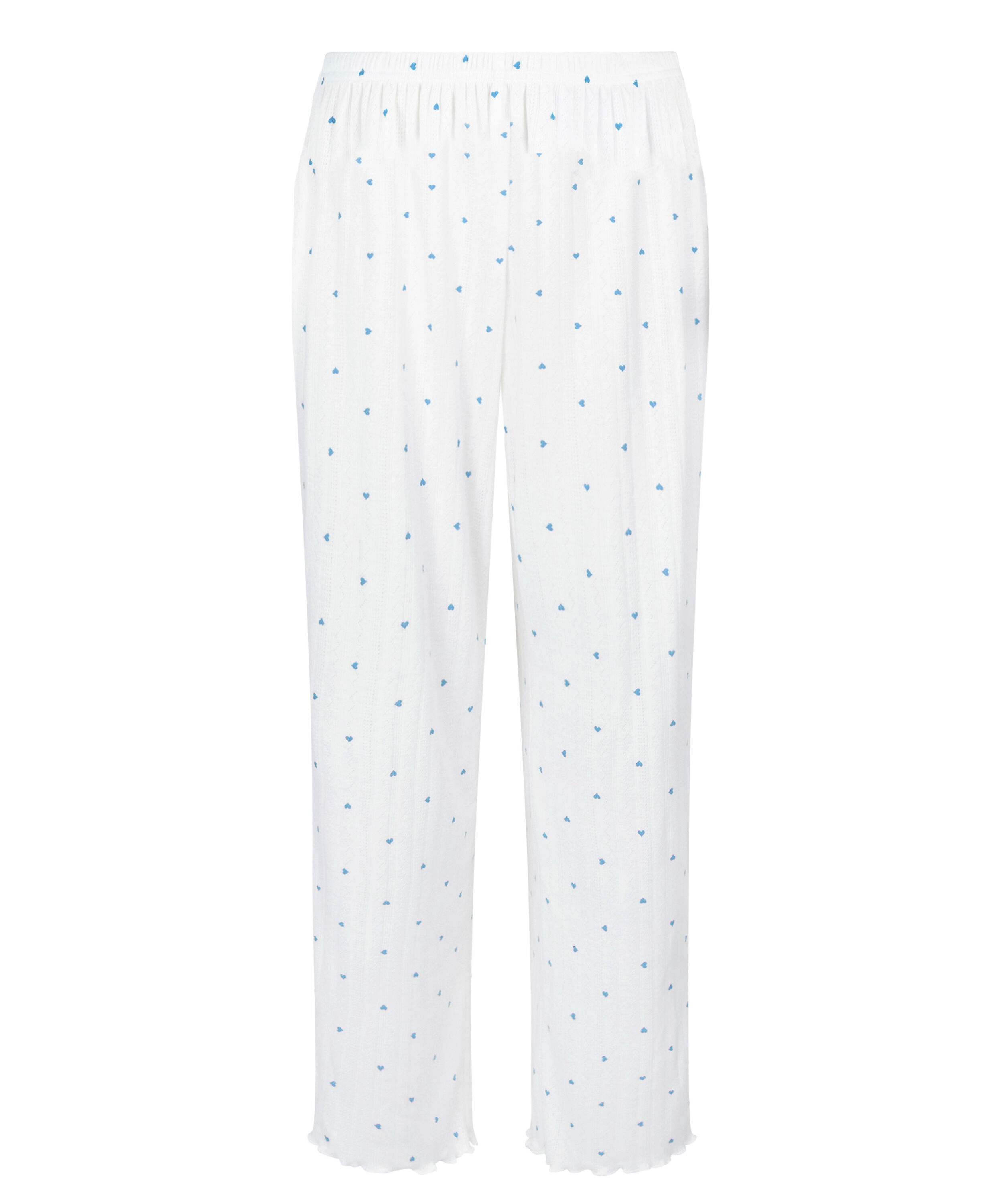Pantal&oacute;n de pijama Pointelle, Azul