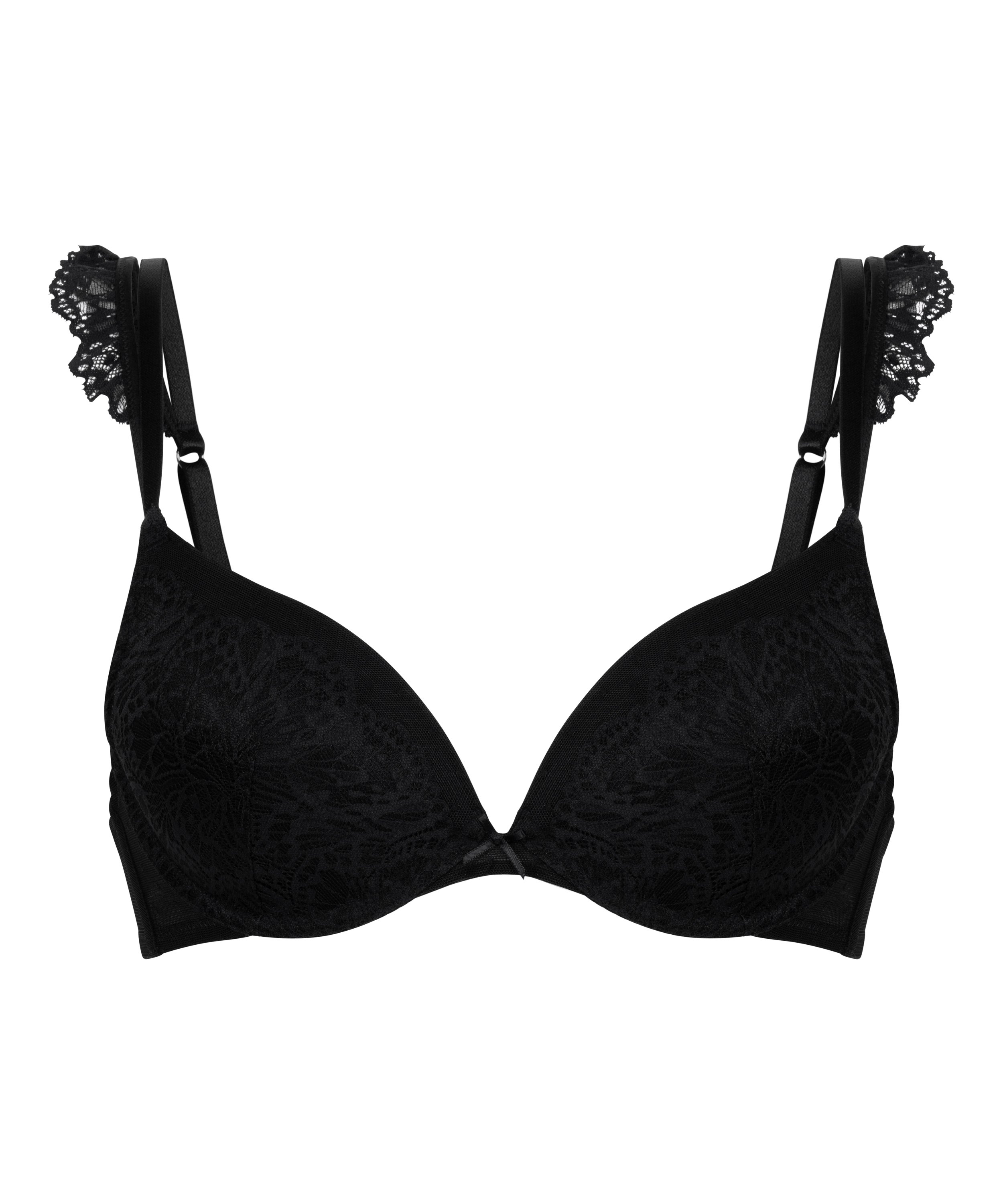 Sujetador push-up Posie de aros preformado, Negro, main