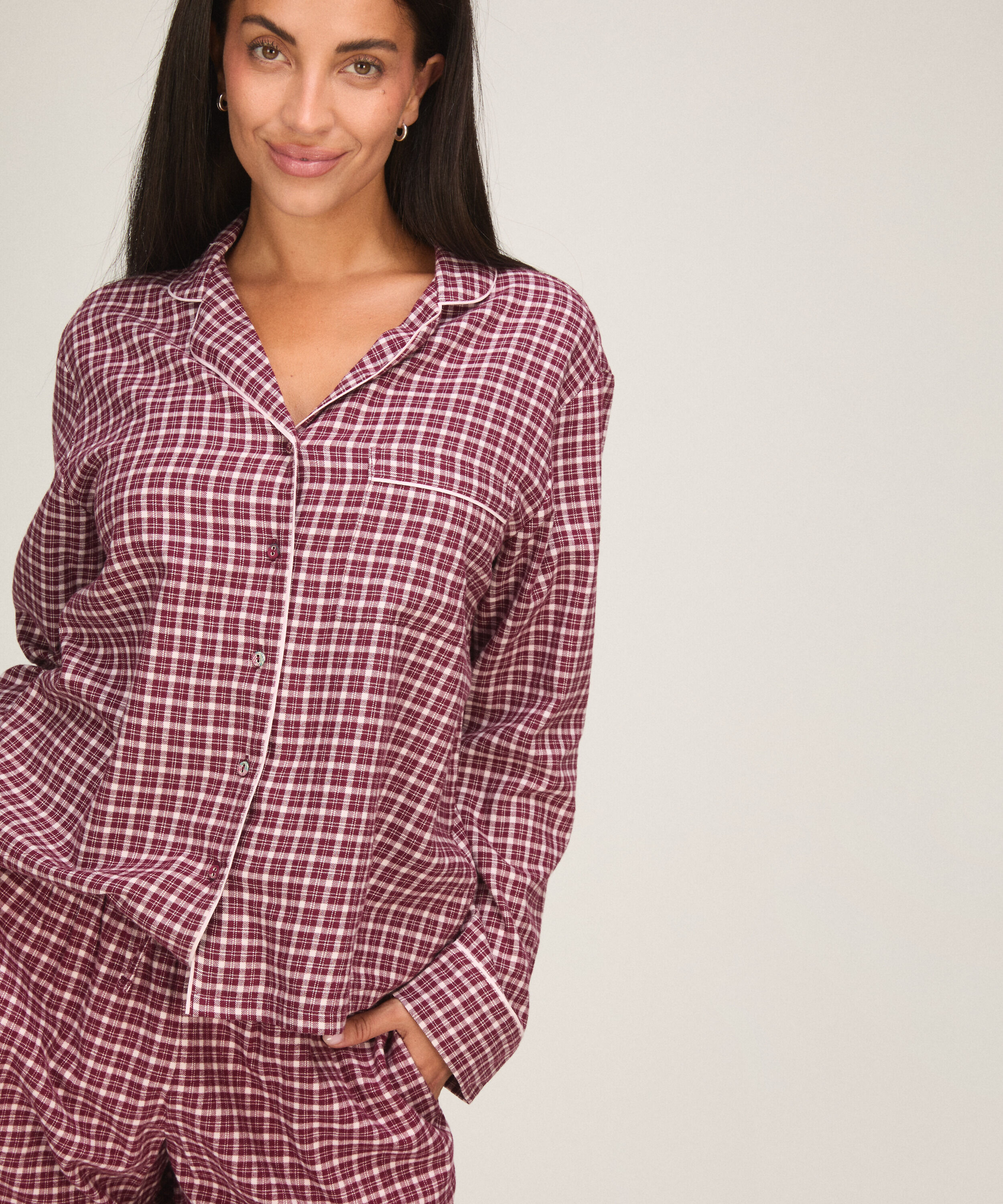 Camisa de pijama Woven
