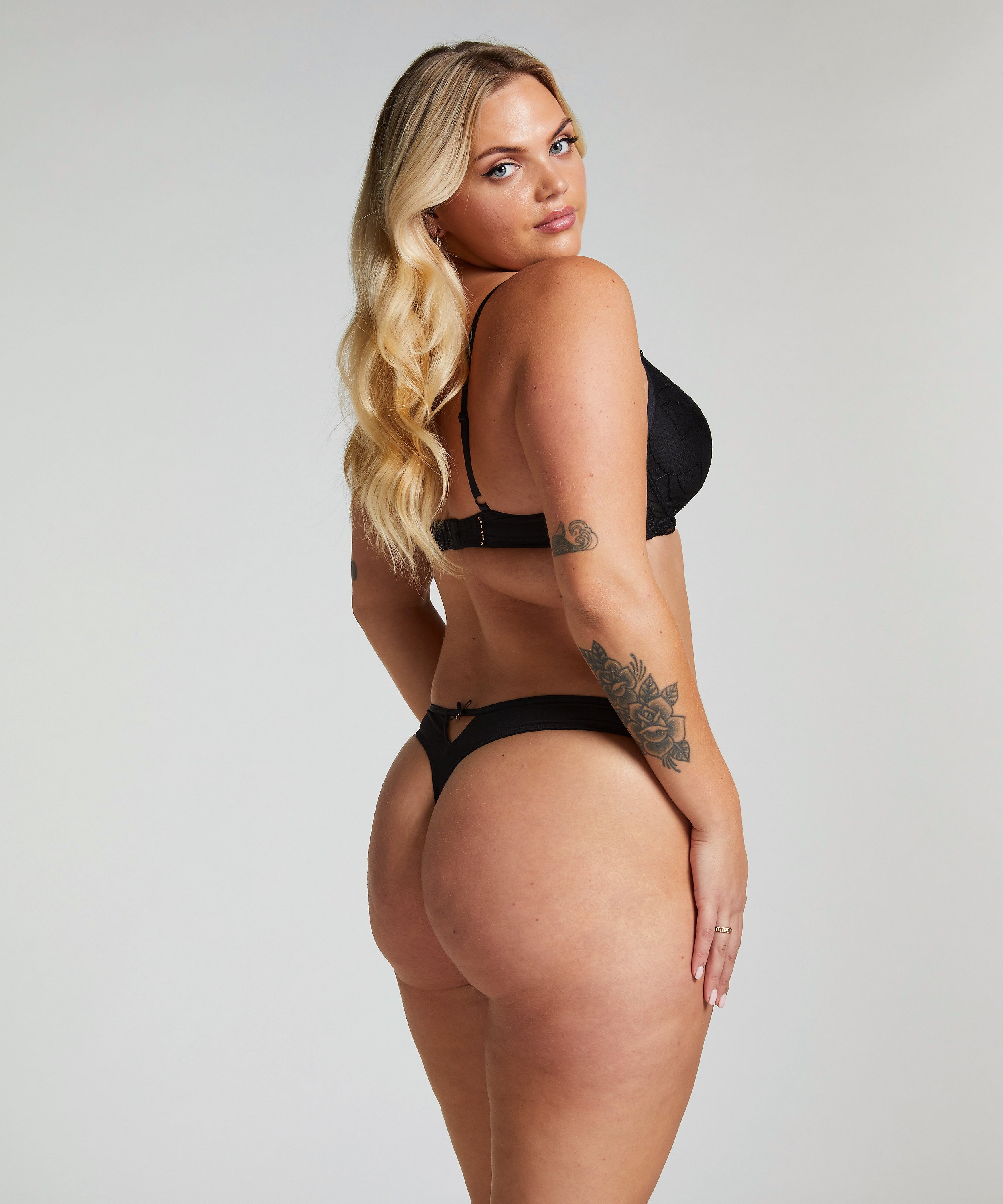 Sujetador de aros preformado Ruby, Negro, main