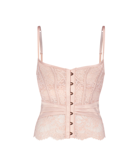 Bustier con aros preformado Amelia, Rosa
