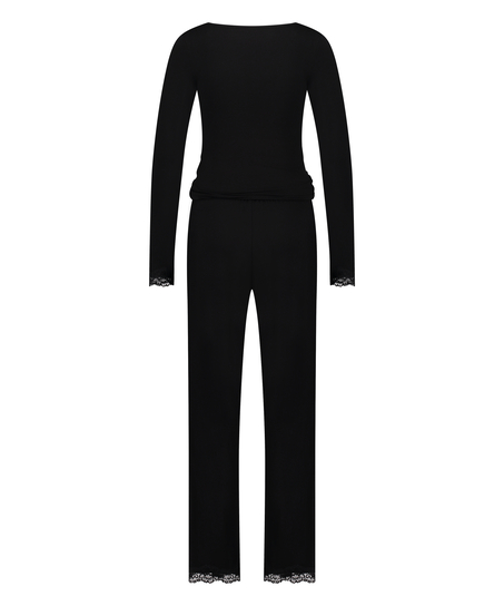 Conjunto de pijama, Negro
