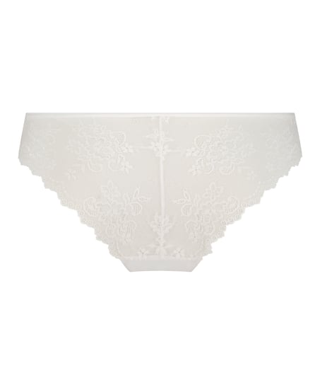 Brasileña Invisible Lace Back, Blanco