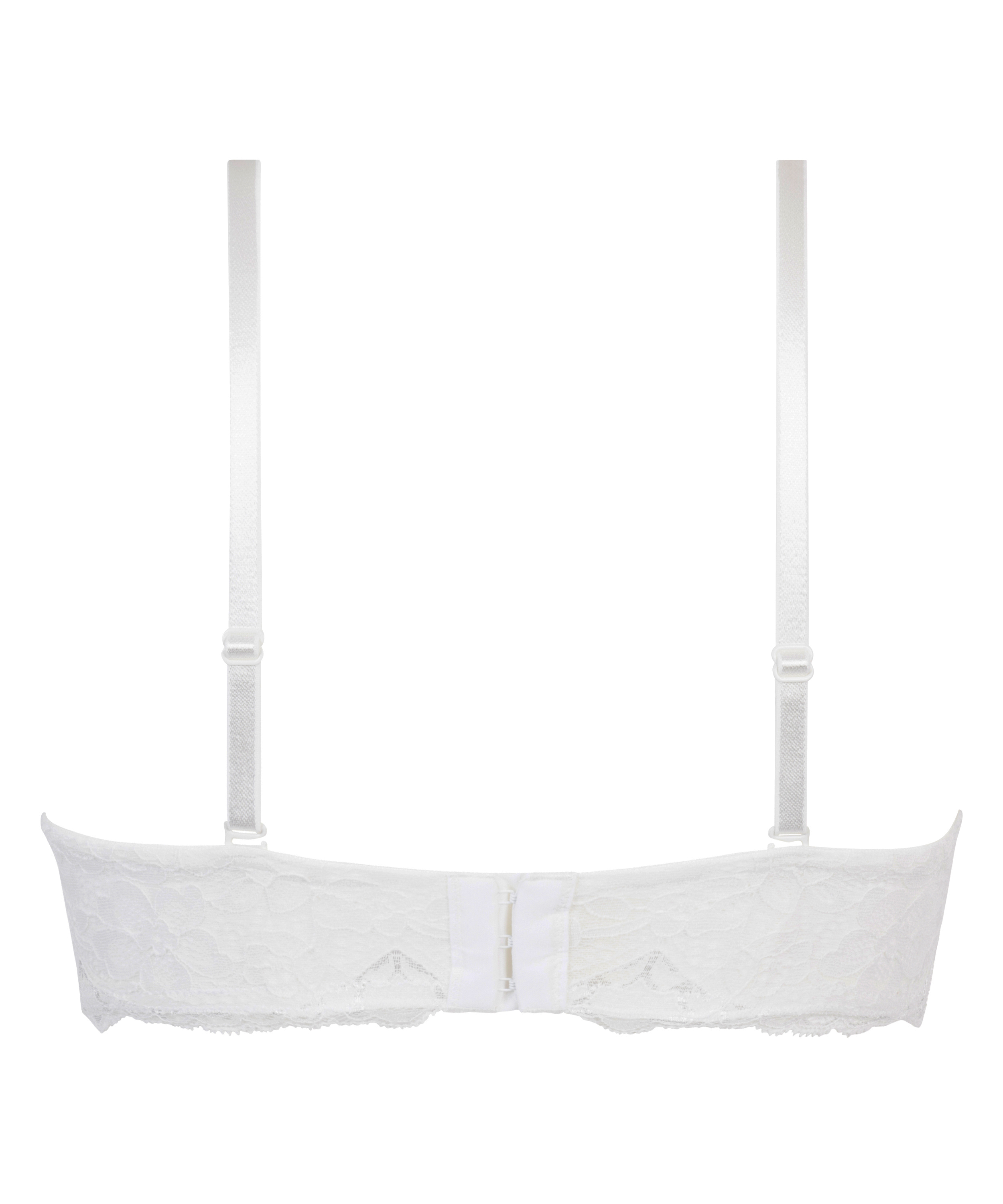 Sujetador de aros maximizador preformado sin tirantes Marine, Blanco, main