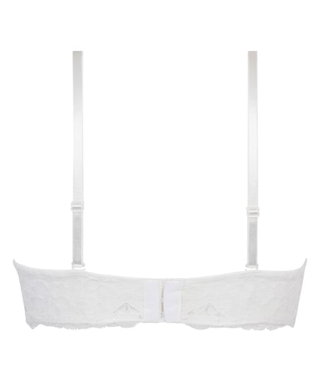 Sujetador de aros maximizador preformado sin tirantes Marine, Blanco