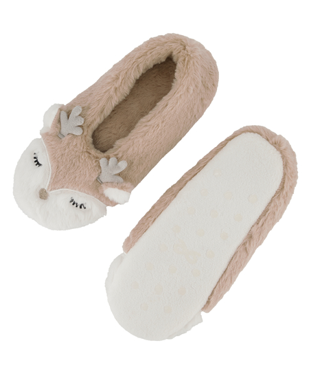 Zapatillas de bailarina, Beige