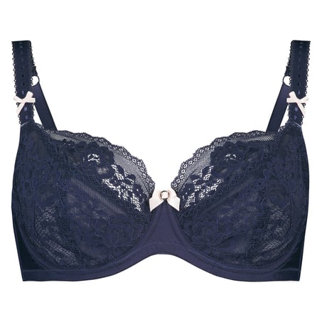 Sujetador de aros no preformado Maya, Azul