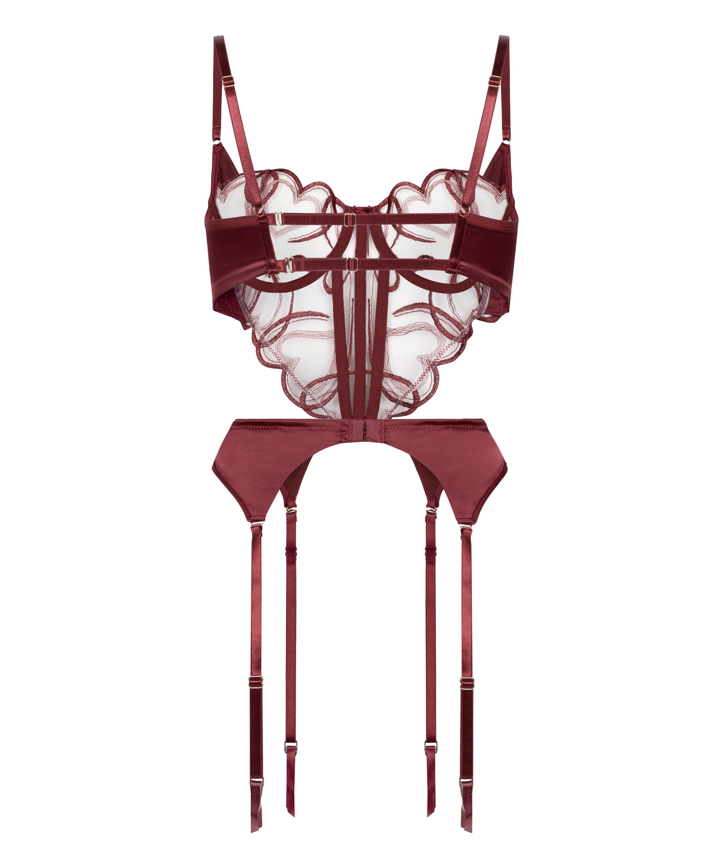 Bustier Olivia, Rojo, main