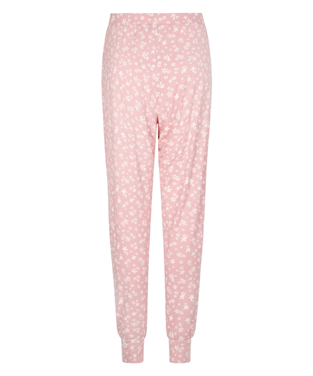 Pantal&oacute;n de pijama Jersey, Rosa