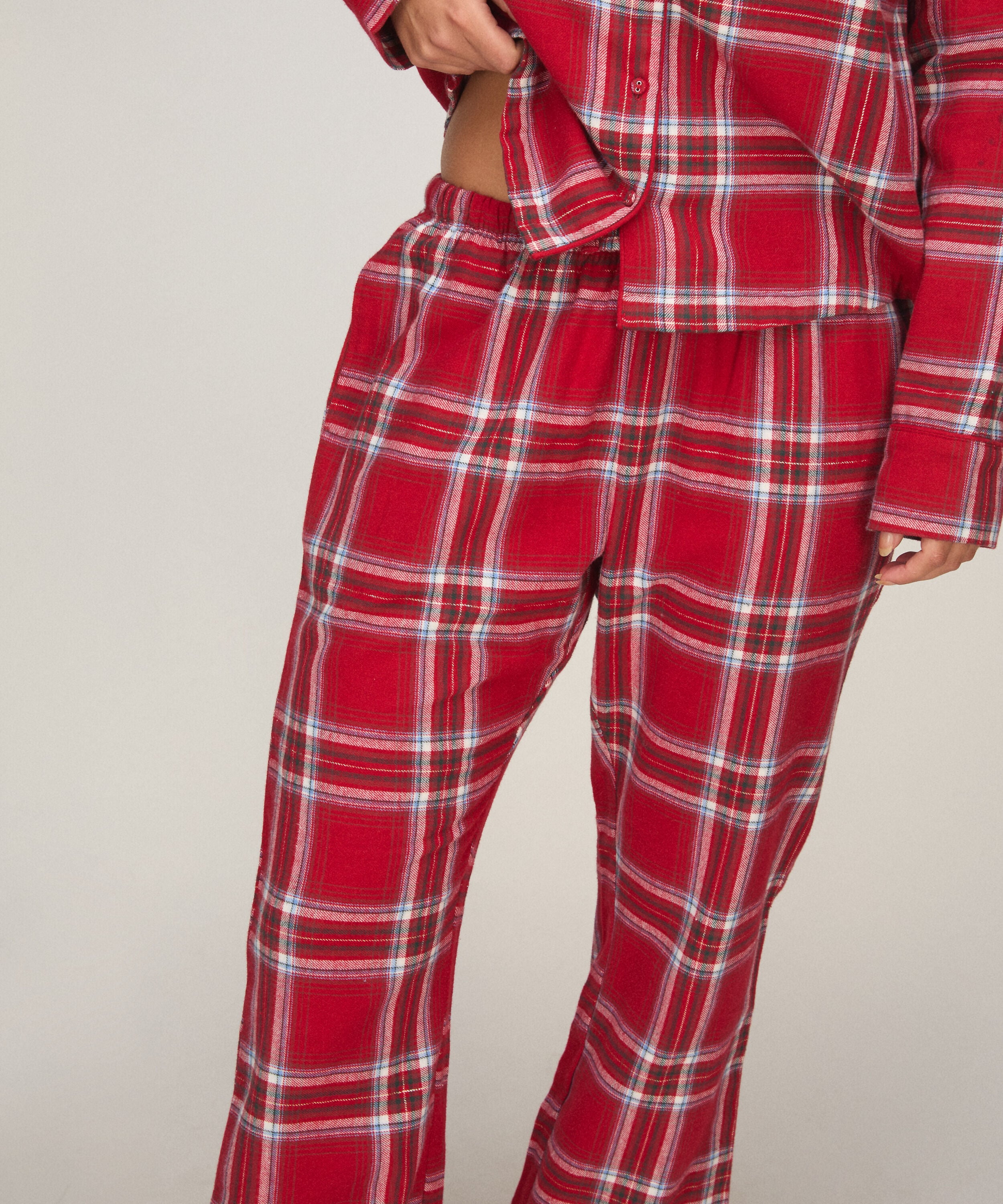 Pantalones de pijama de franela