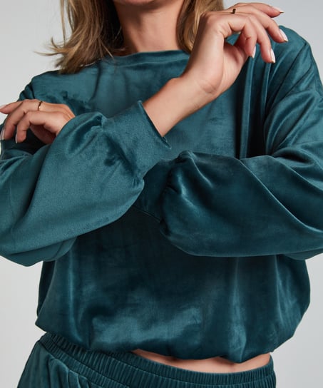 Top de terciopelo, Verde