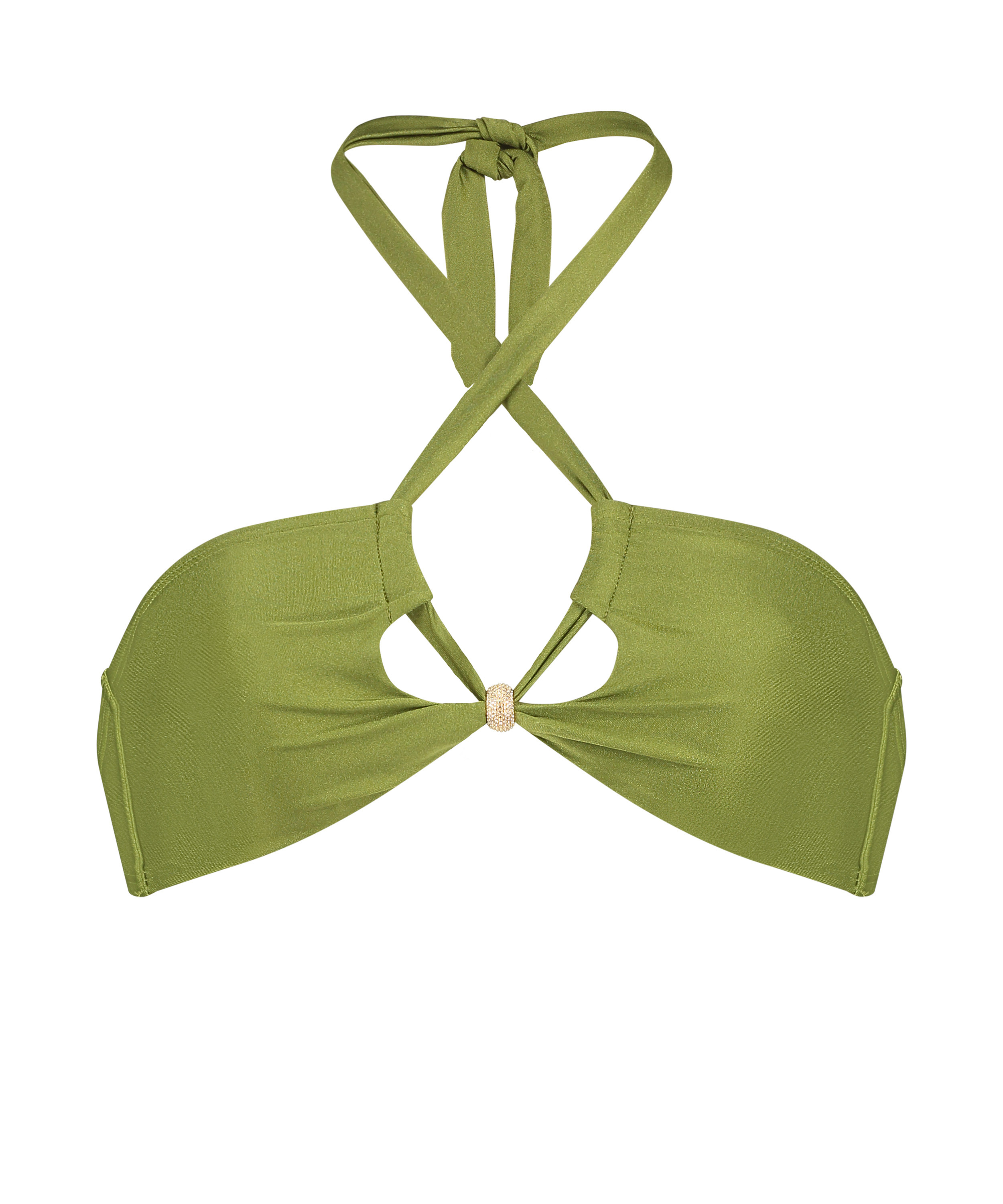 Top de bikini Holbox, Verde, main