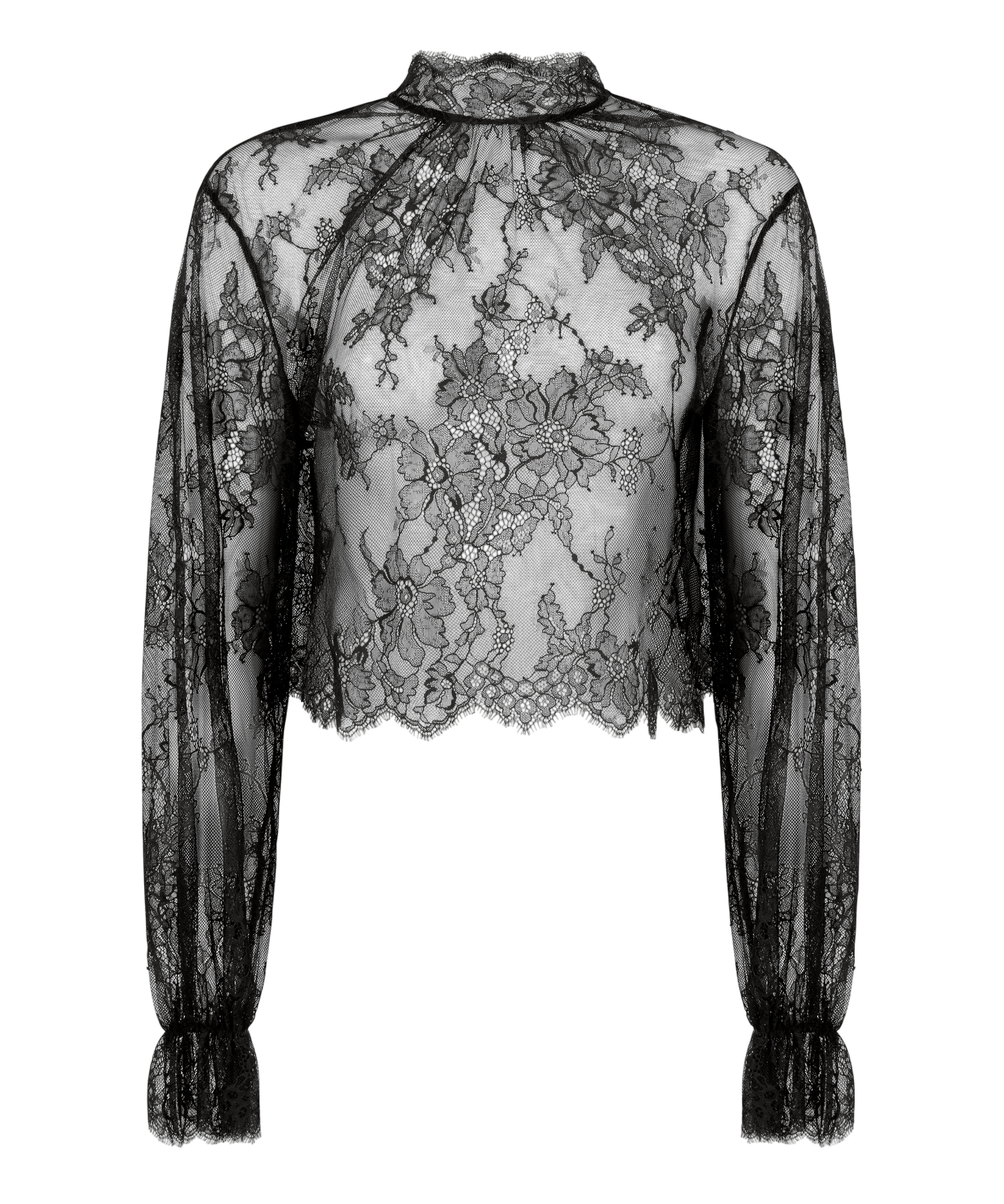 Top de pijama Cecilia, Negro, main