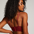 Bralette Marine, Rojo