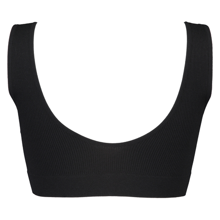 Bralette sin costuras, Negro