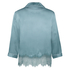 Chaqueta de pijama de seda, Azul