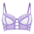 Sujetador longline de aros preformado Nienke, Morado