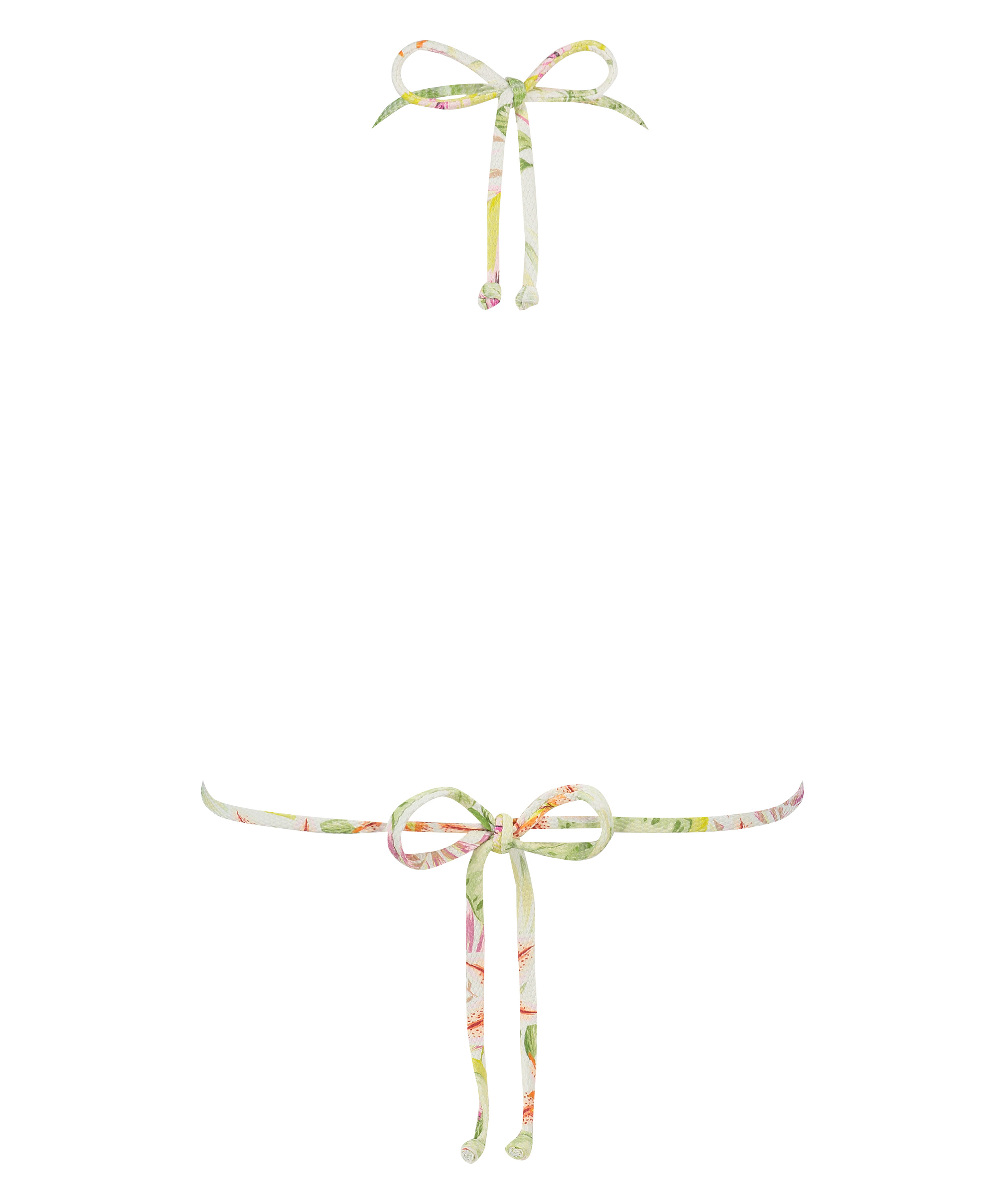 Top de bikini triangular Tropics, Blanco, main