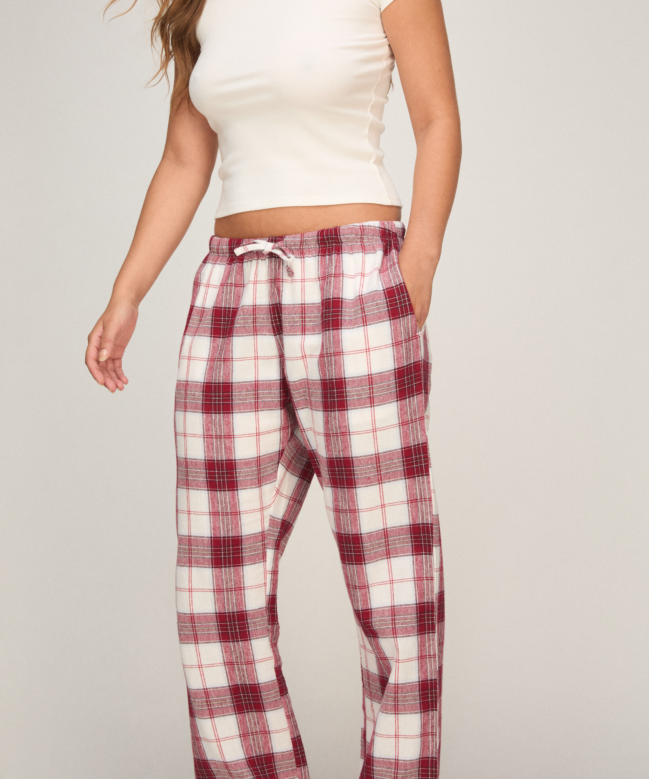 Pantalones de pijama de franela
