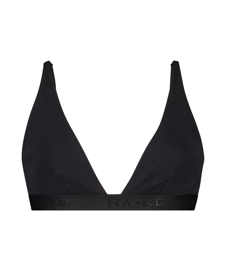 Bralette Casia HKM x NA-KD, Negro