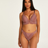 Sujetador longline de aros preformado push-up Chynna, Morado