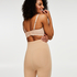 Faja reductora de piernas reafirmante y de cintura alta - Level 2, Beige
