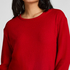 Top de pijama Jersey, Rojo